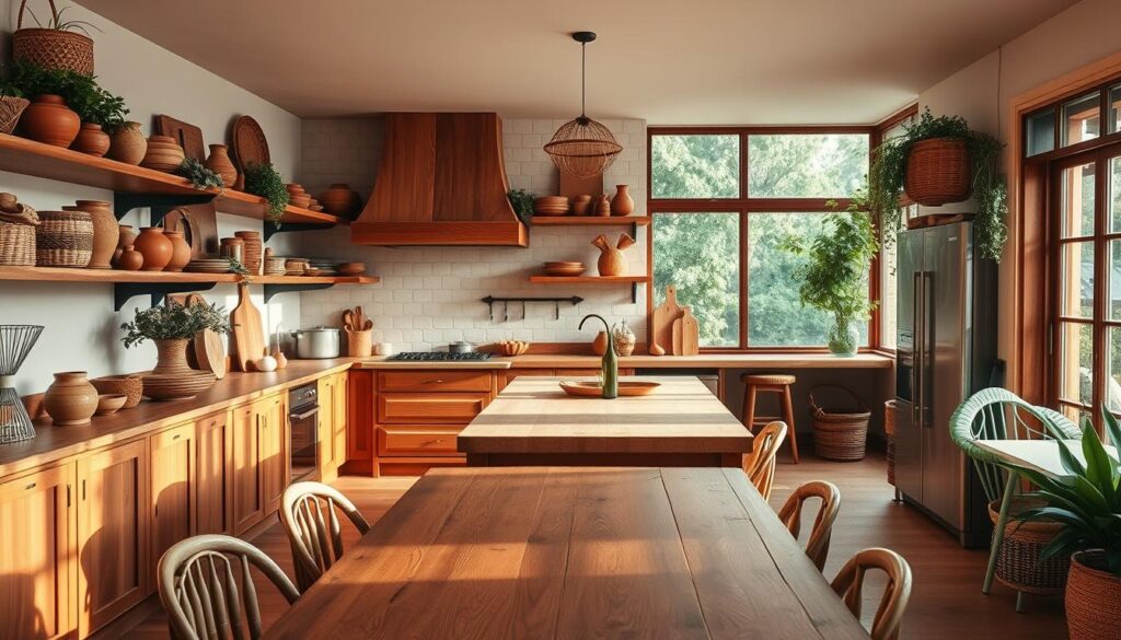 20 Earthy Boho Kitchen Decor Ideas