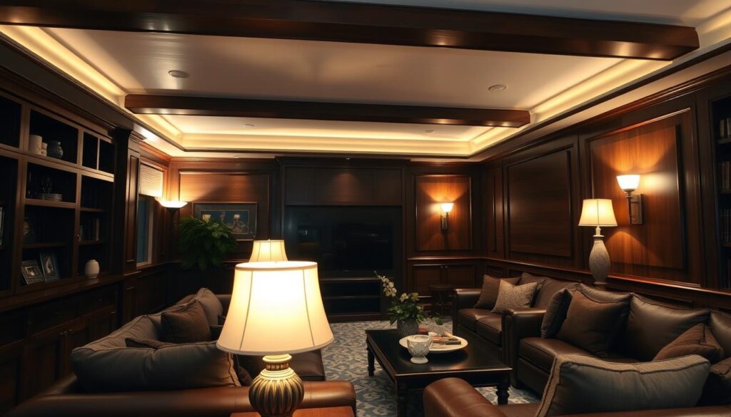 20 Dark Wood Furniture Living Room Designs