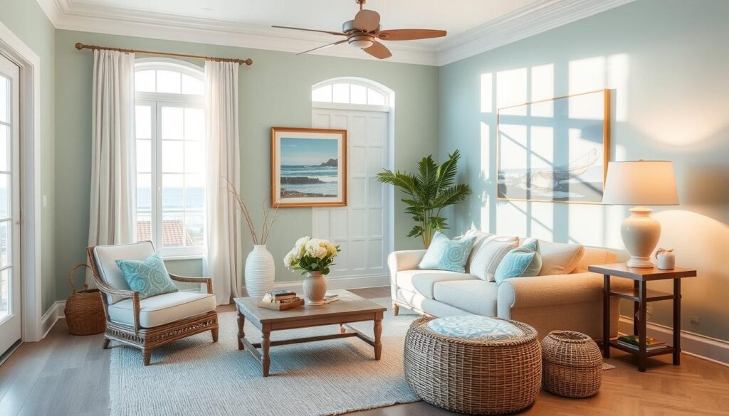 A serene coastal palette, sun-kissed and tranquil. Soft waves caress the sandy shore, their hues ranging from azure to turquoise. Weathered driftwood in shades of gray and beige scatter the foreground, casting gentle shadows. Wispy clouds drift overhead, their pearlescent tones echoing the ocean's depths. In the distance, a wooden pier stretches out, its weathered planks complementing the earthy tones of the surrounding landscape. The overall atmosphere exudes a sense of peaceful harmony, inviting the viewer to immerse themselves in the soothing coastal ambiance. A serene coastal palette, sun-kissed and tranquil. Soft waves caress the sandy shore, their hues ranging from azure to turquoise. Weathered driftwood in shades of gray and beige scatter the foreground, casting gentle shadows. Wispy clouds drift overhead, their pearlescent tones echoing the ocean's depths. In the distance, a wooden pier stretches out, its weathered planks complementing the earthy tones of the surrounding landscape. The overall atmosphere exudes a sense of peaceful harmony, inviting the viewer to immerse themselves in the soothing coastal ambiance.