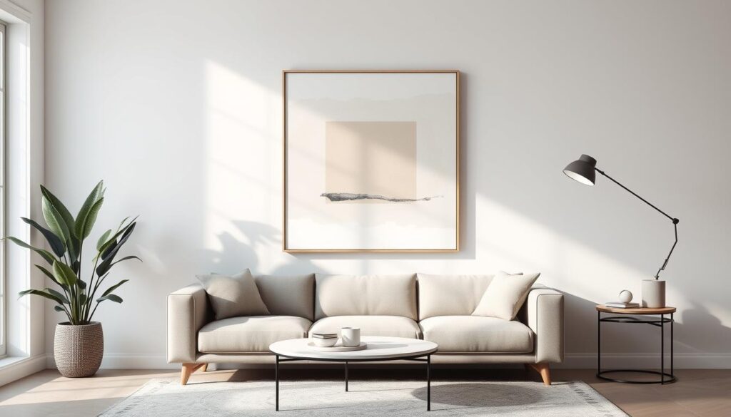 a minimalist, abstract, contemporary wall art piece for a small living room space. the artwork features a central geometric shape in a soft, muted color palette, accented with delicate brush strokes and subtle textures. the composition is well-balanced, with a clean, open layout that creates a sense of calm and sophistication. the lighting is natural and diffused, illuminating the artwork's depth and details. the overall aesthetic is modern, elegant, and designed to serve as a focal point that complements the cozy, intimate atmosphere of a small living room. a minimalist, abstract, contemporary wall art piece for a small living room space. the artwork features a central geometric shape in a soft, muted color palette, accented with delicate brush strokes and subtle textures. the composition is well-balanced, with a clean, open layout that creates a sense of calm and sophistication. the lighting is natural and diffused, illuminating the artwork's depth and details. the overall aesthetic is modern, elegant, and designed to serve as a focal point that complements the cozy, intimate atmosphere of a small living room.