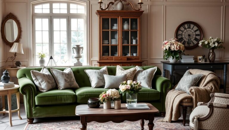 20 French Country Green Velvet Couch Living Room Ideas