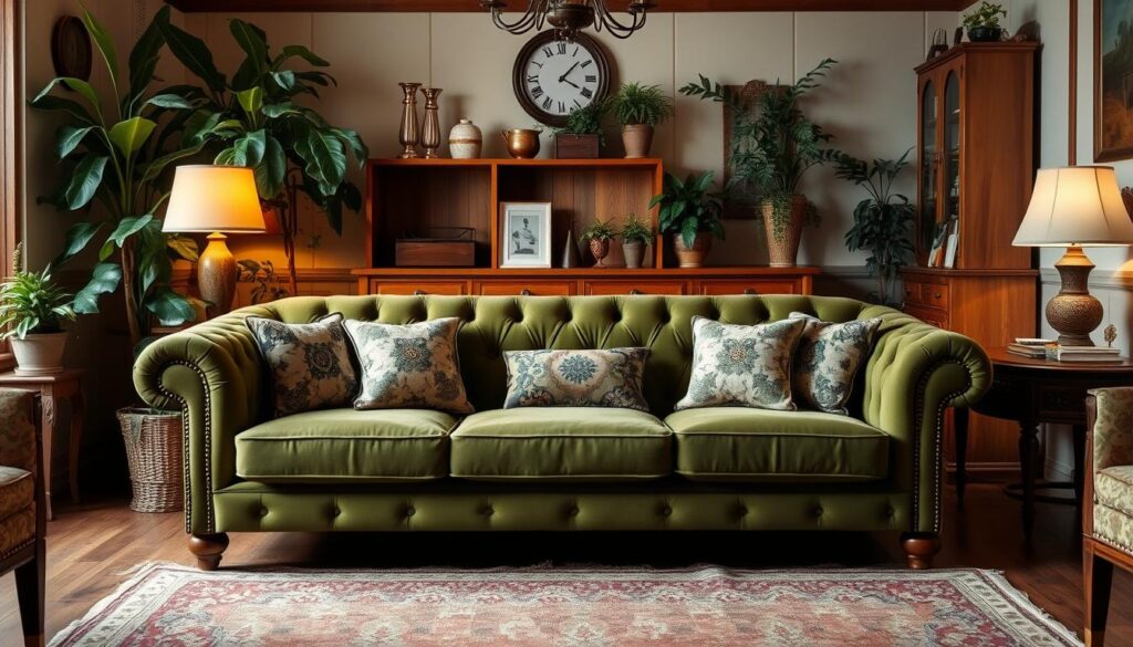 Olive green velvet chesterfield sofa Olive green velvet chesterfield sofa