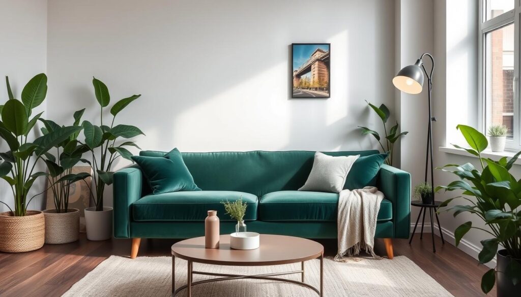 compact green velvet sofa compact green velvet sofa