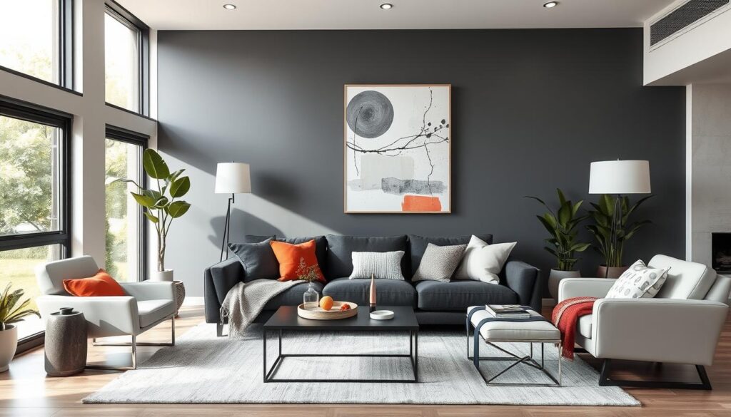 contemporary living room