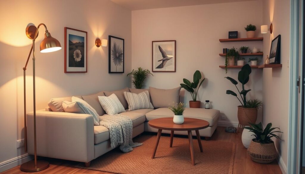 cozy small spaces living room designs
