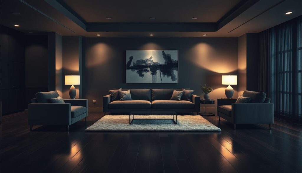 dark floor living room inspirations