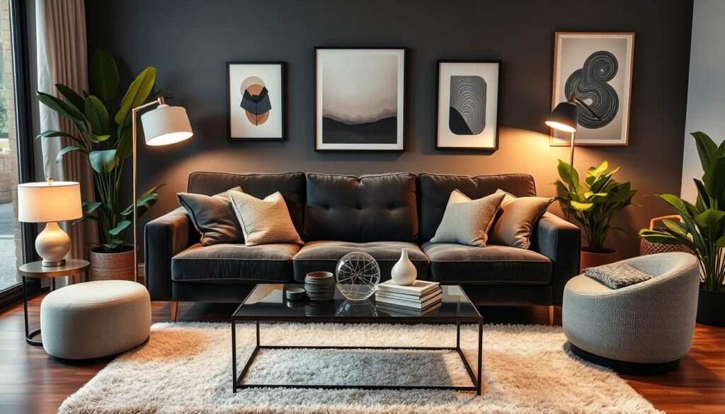 dark grey cloud couch