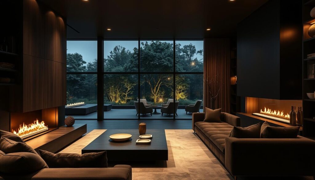 dark living room inspirations