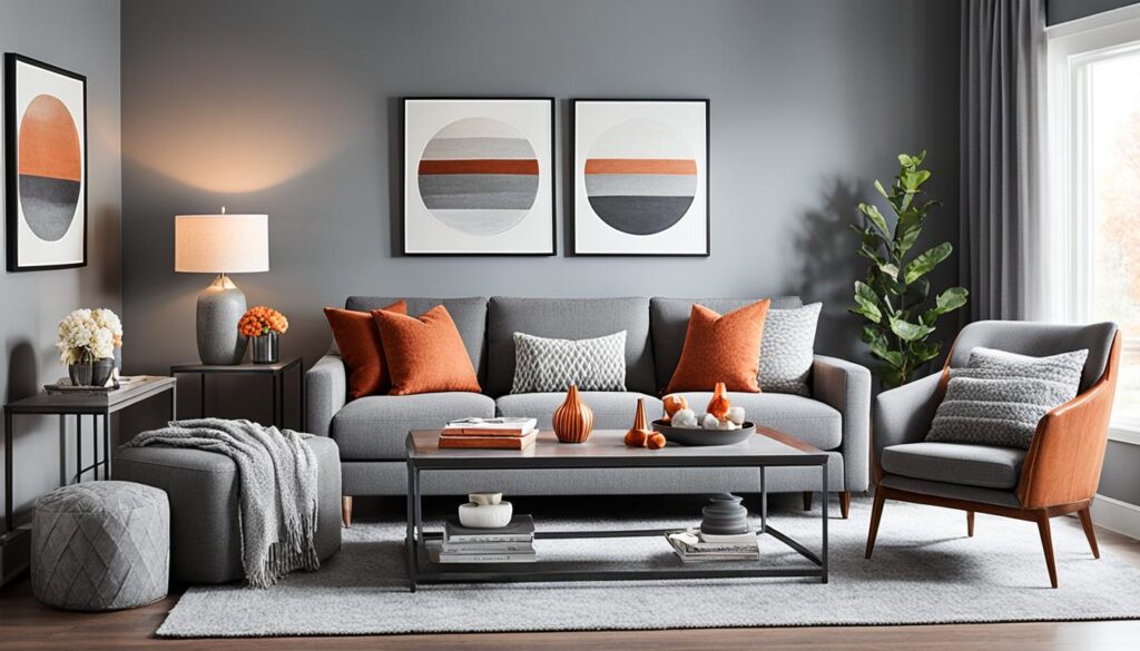 grey living room