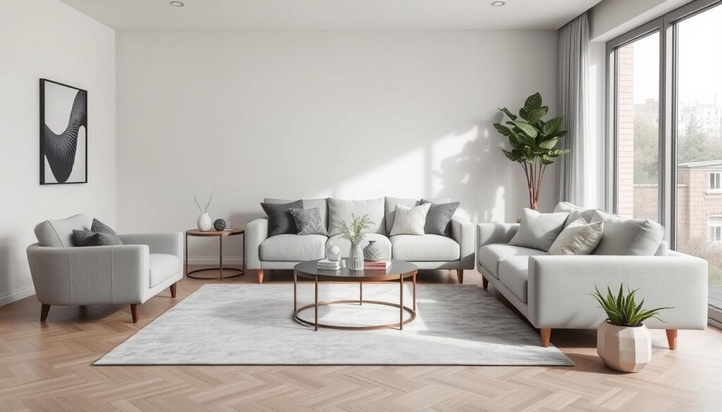 grey on grey living room