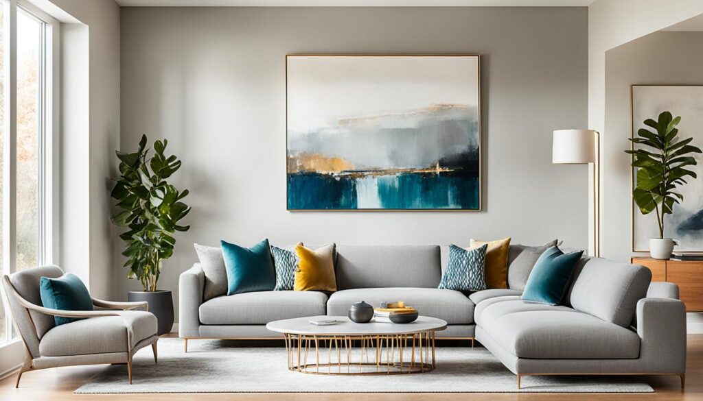 grey walls
