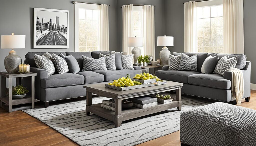 layering grey