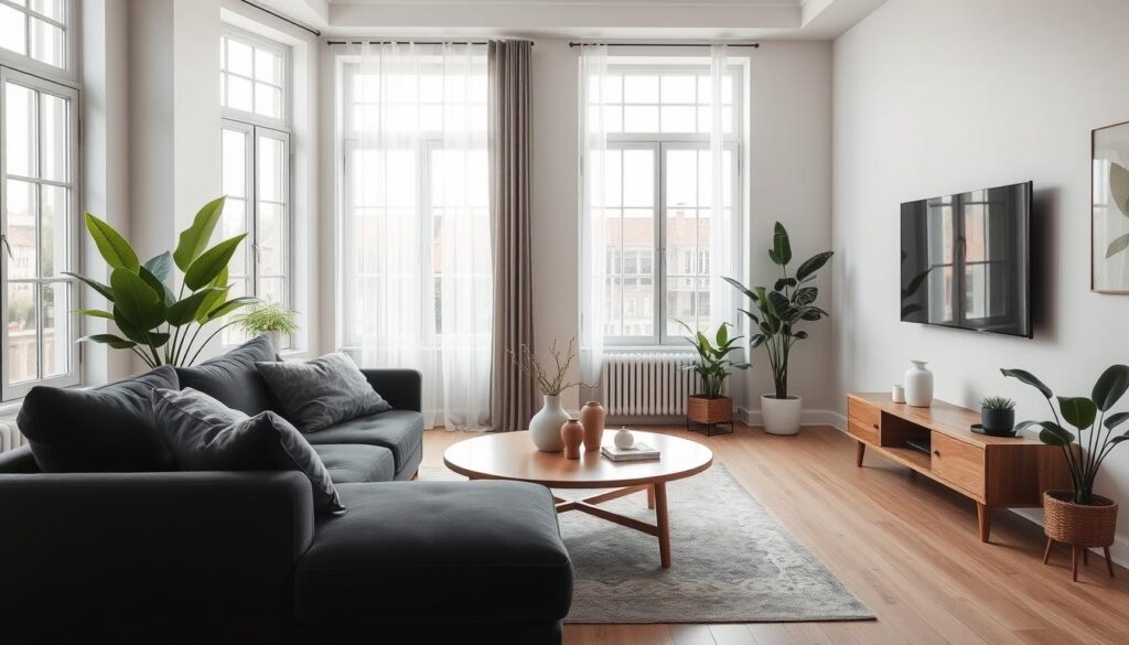 minimalist grey cloud couch