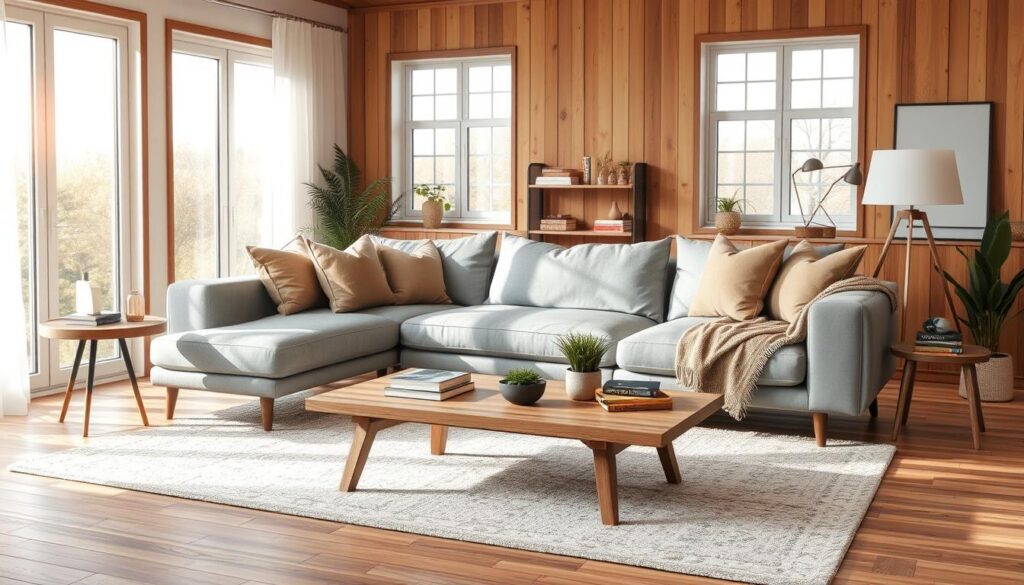 silver grey couch
