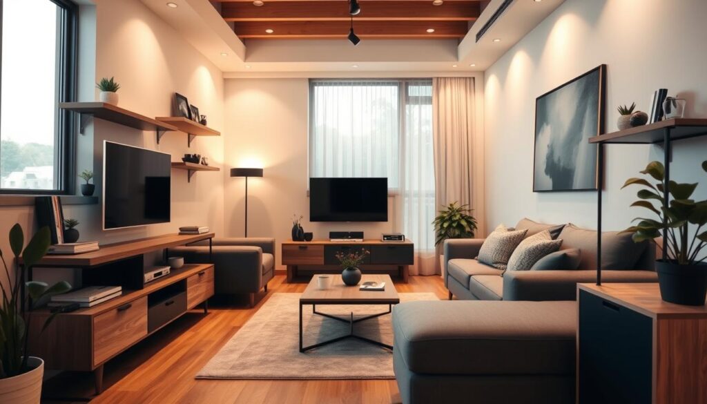 small spaces living room designs with tv