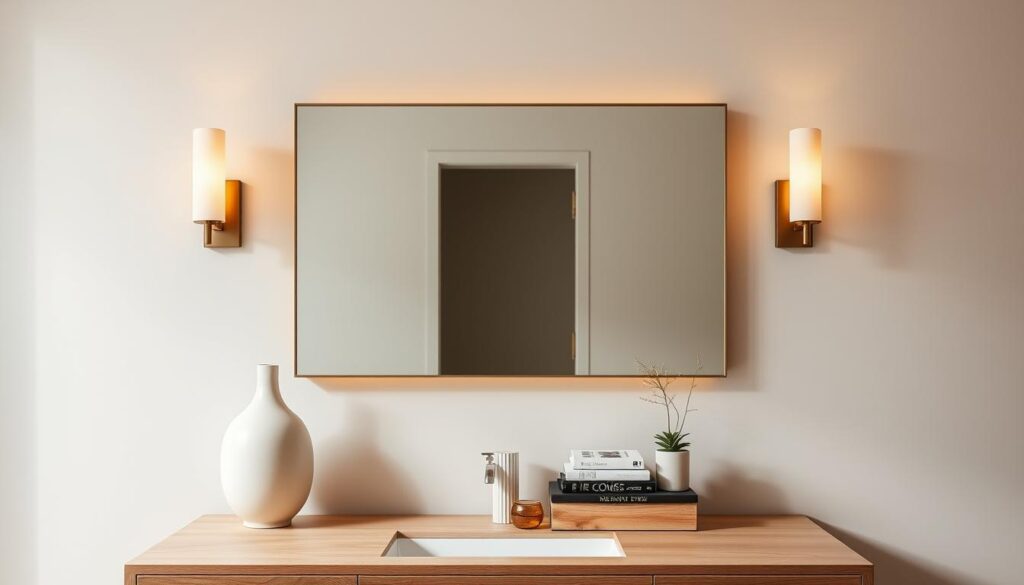large bathroom counter decor ideas