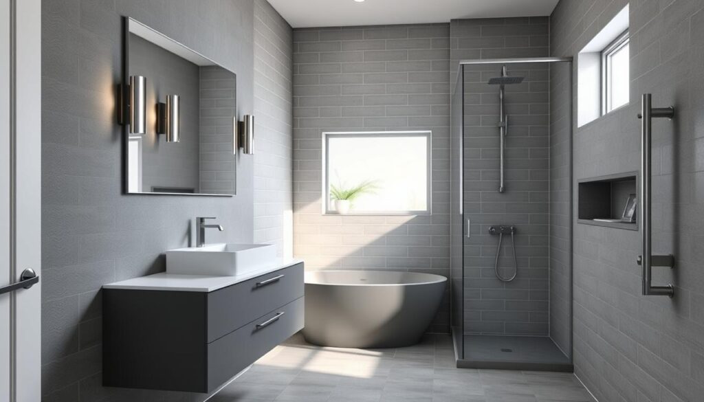 small grey bathroom ideas decor