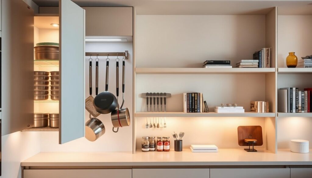 small kitchen corner cabinet ideas