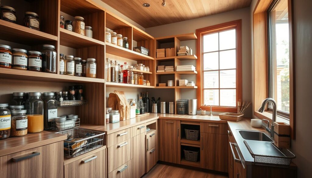 small kitchen store room ideas