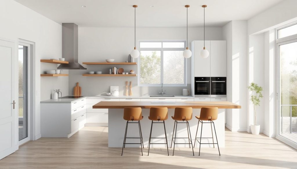 small kitchen ideas with bar