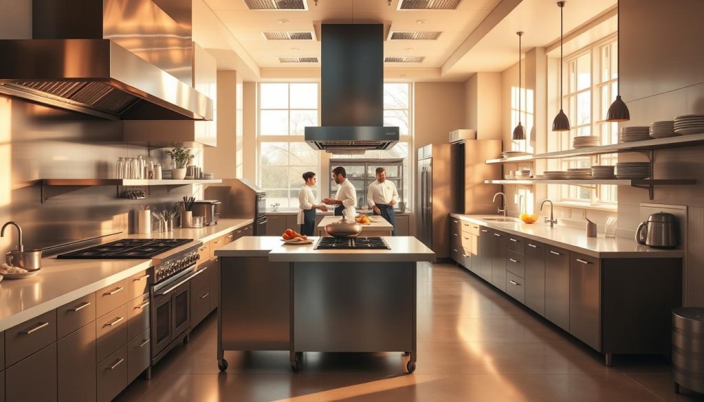 small restaurant kitchen design ideas