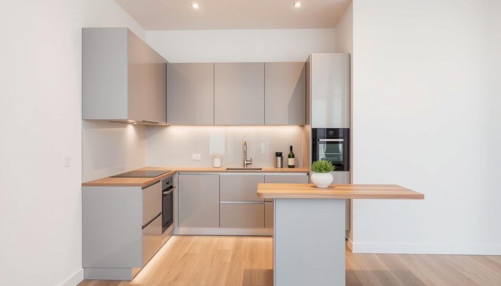 small single wall kitchen ideas