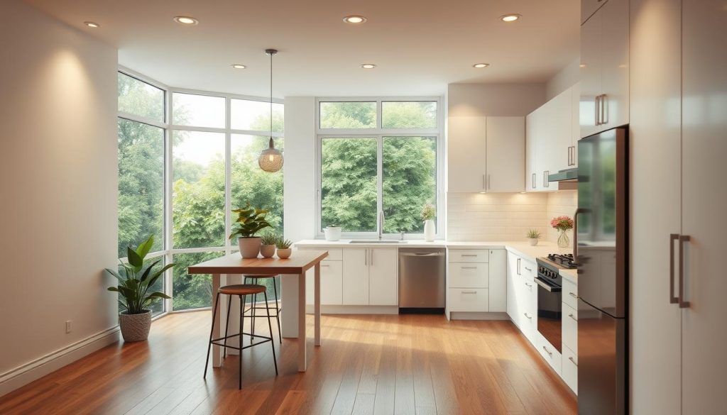 small room off kitchen ideas