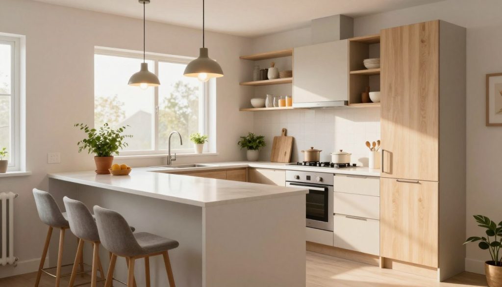 18 Small Kitchen Ideas with Island That Save Space and Style